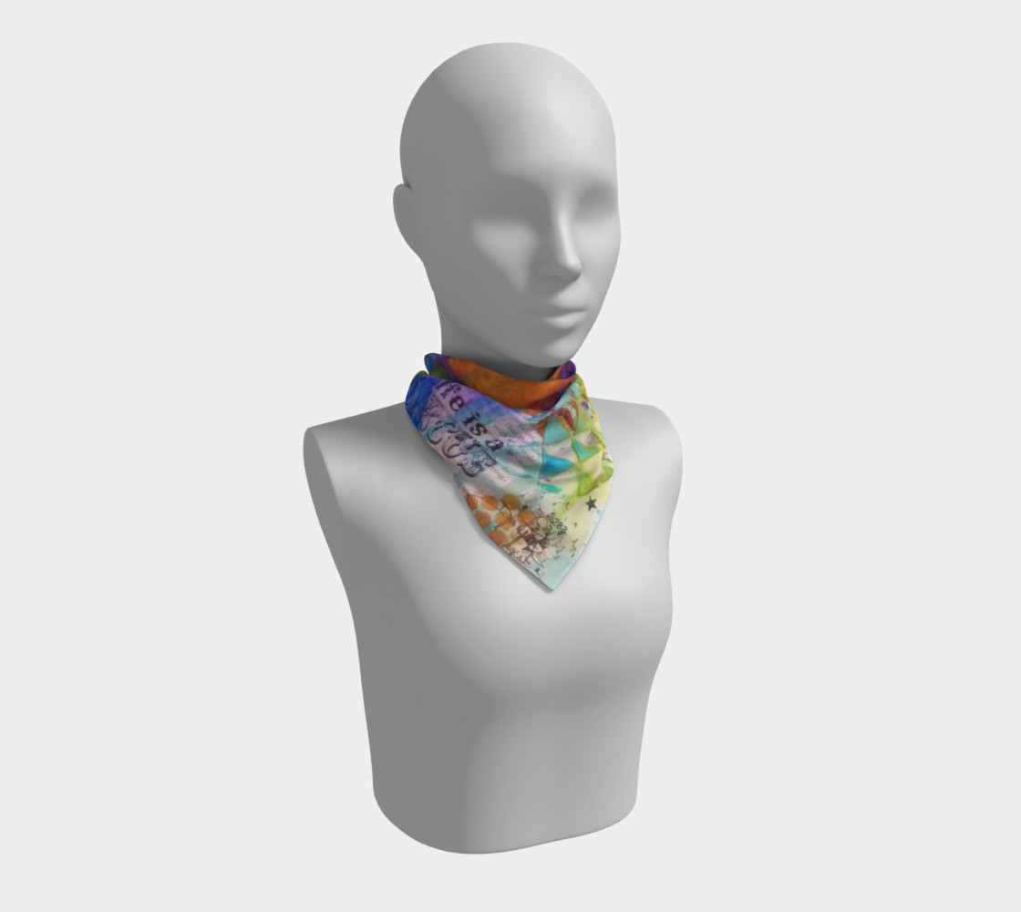 Aperçu de Life is a Circus! - Square Scarf by Danita Lyn #1