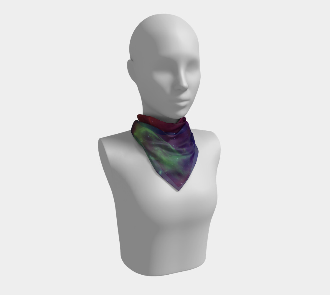 Aperçu de Aurora Portal - Square Scarf #1