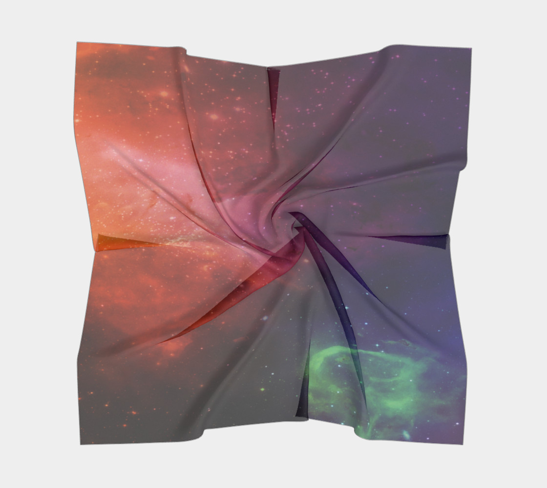 Aperçu de Aurora Portal - Square Scarf #5