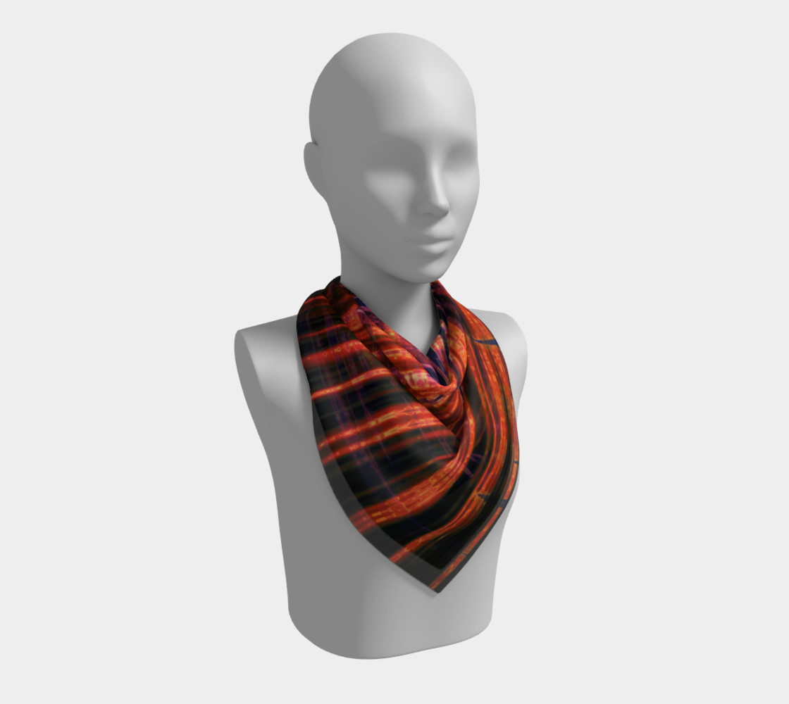 Aperçu de Grid Persuasion - Square Scarf #2