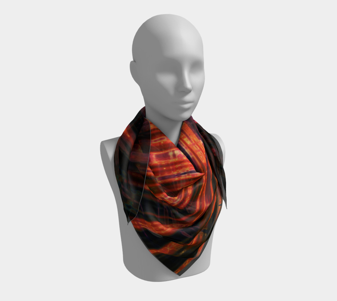 Aperçu de Grid Persuasion - Square Scarf #3