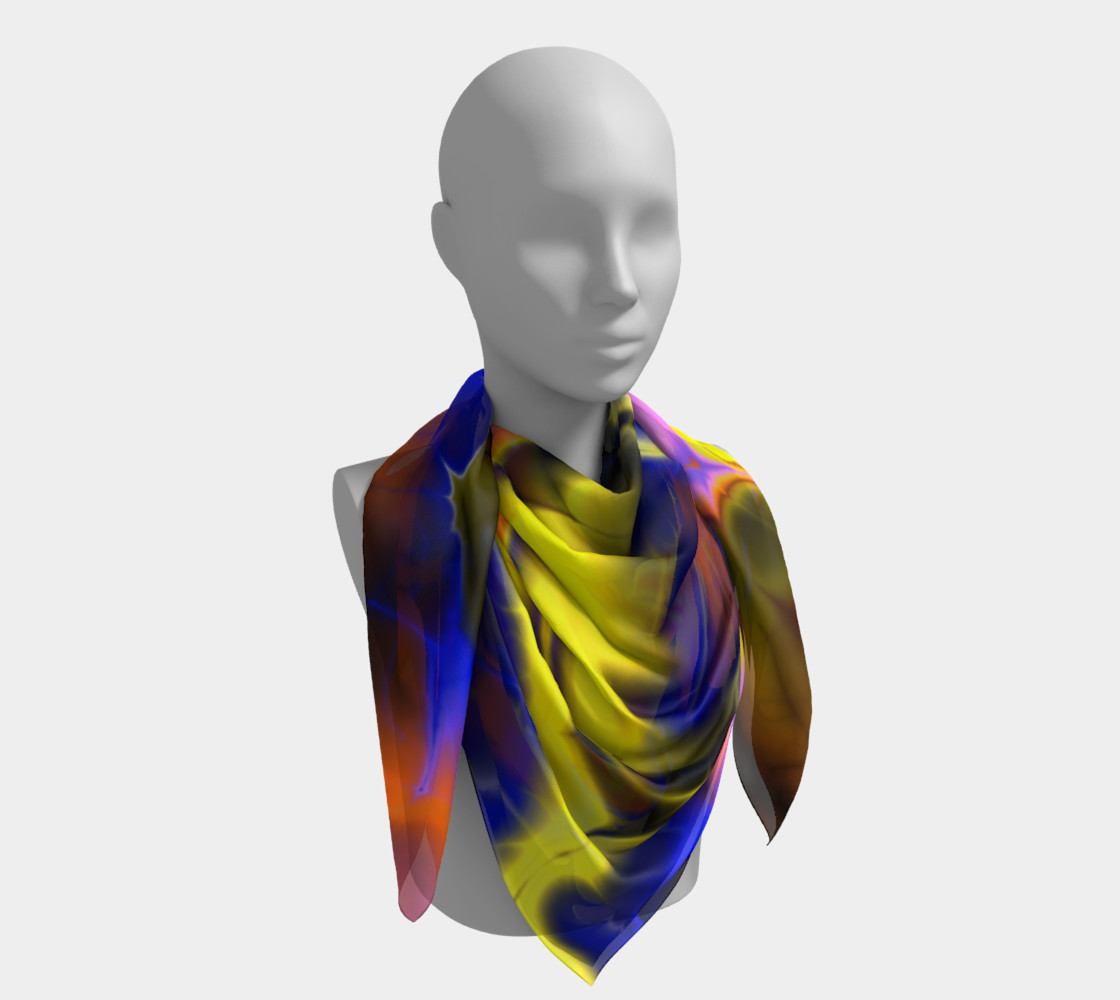 Aperçu de Serpineus - Big Square Scarf #4
