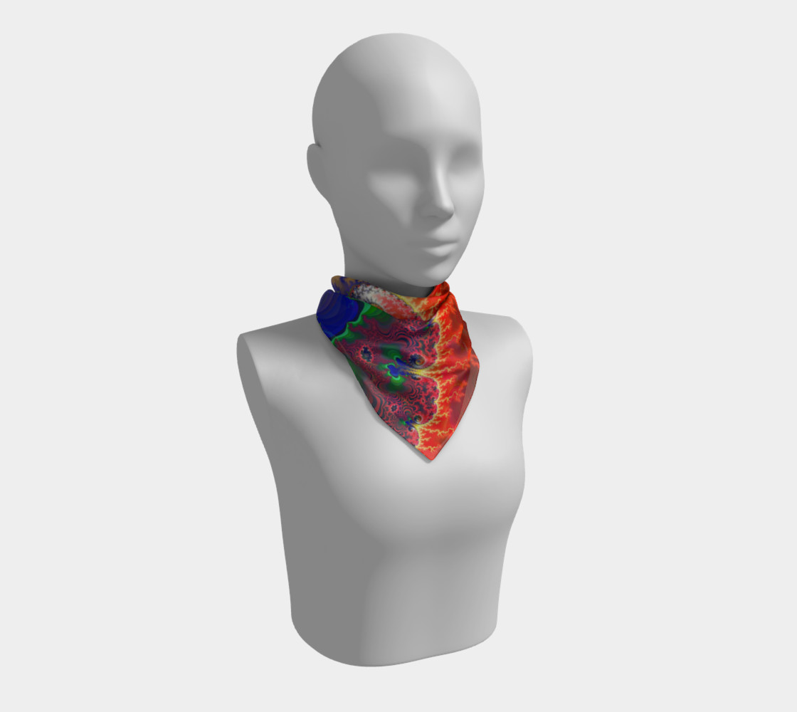 Pertolia - Square Scarf - by Danita Lyn preview #1