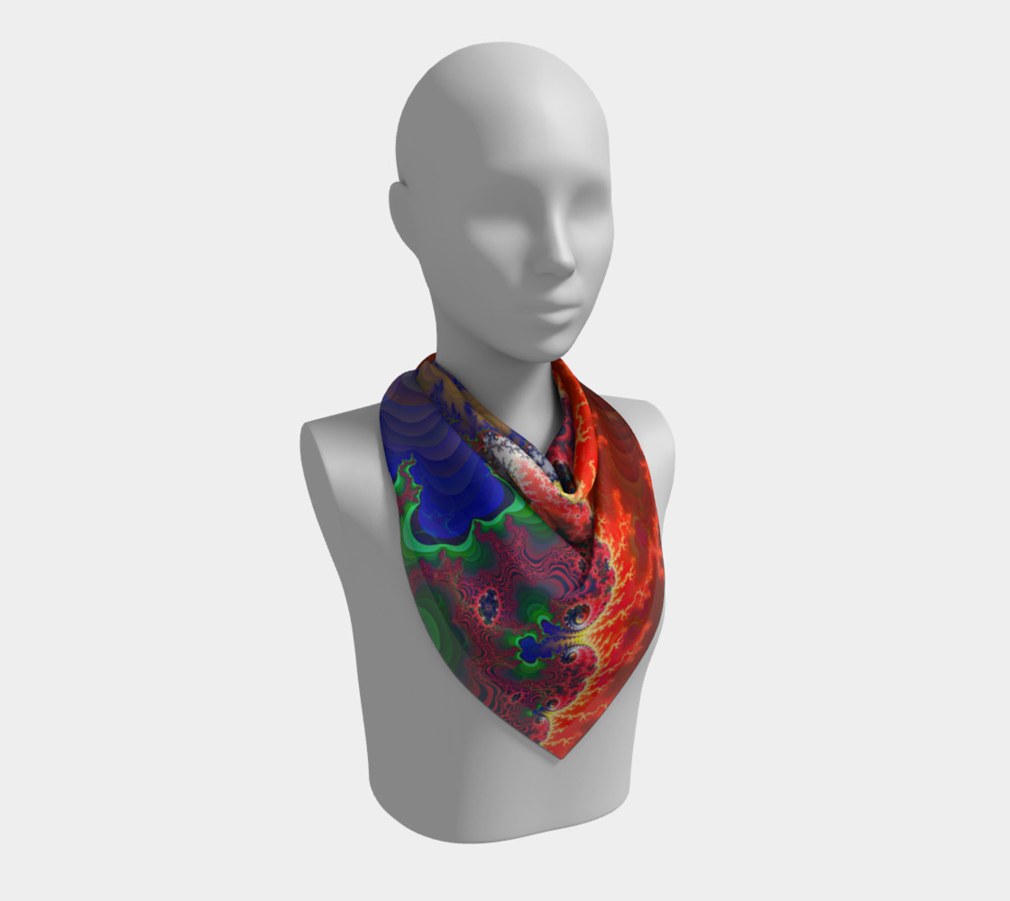 Pertolia - Square Scarf - by Danita Lyn preview #2