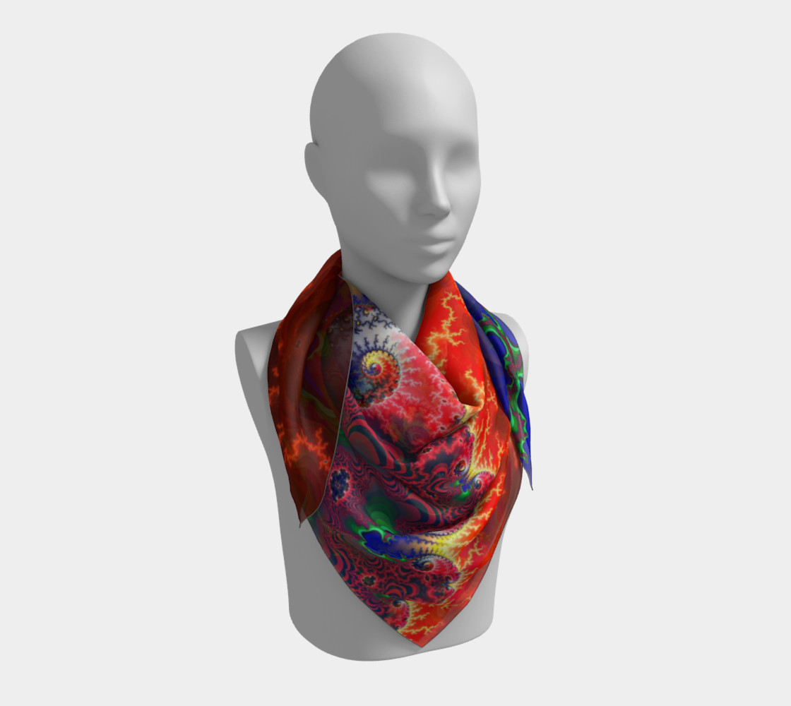 Pertolia - Square Scarf - by Danita Lyn preview #3