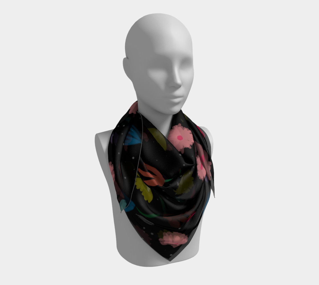 floral pattern 3D preview