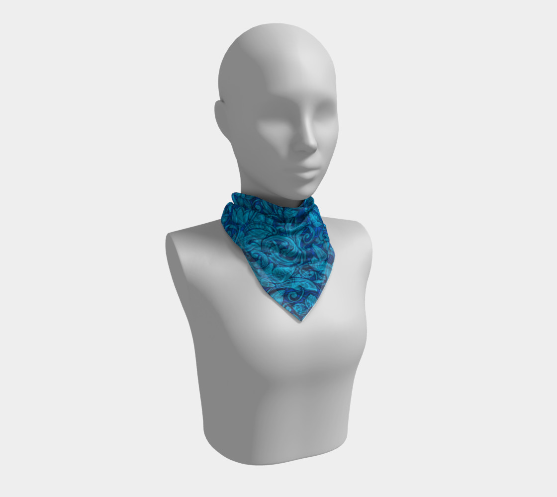Bright Blue Leaves preview #1