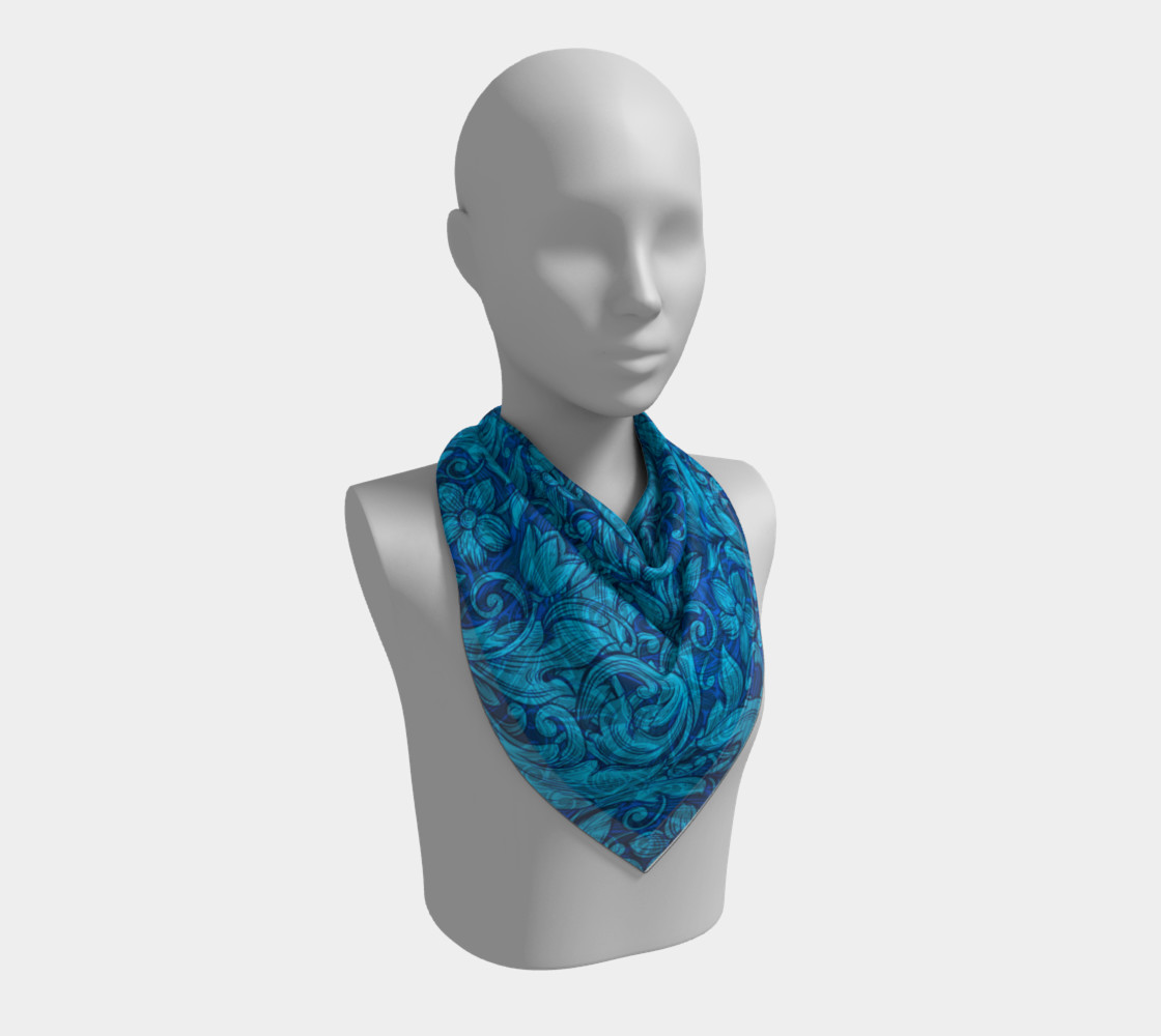 Bright Blue Leaves preview #2