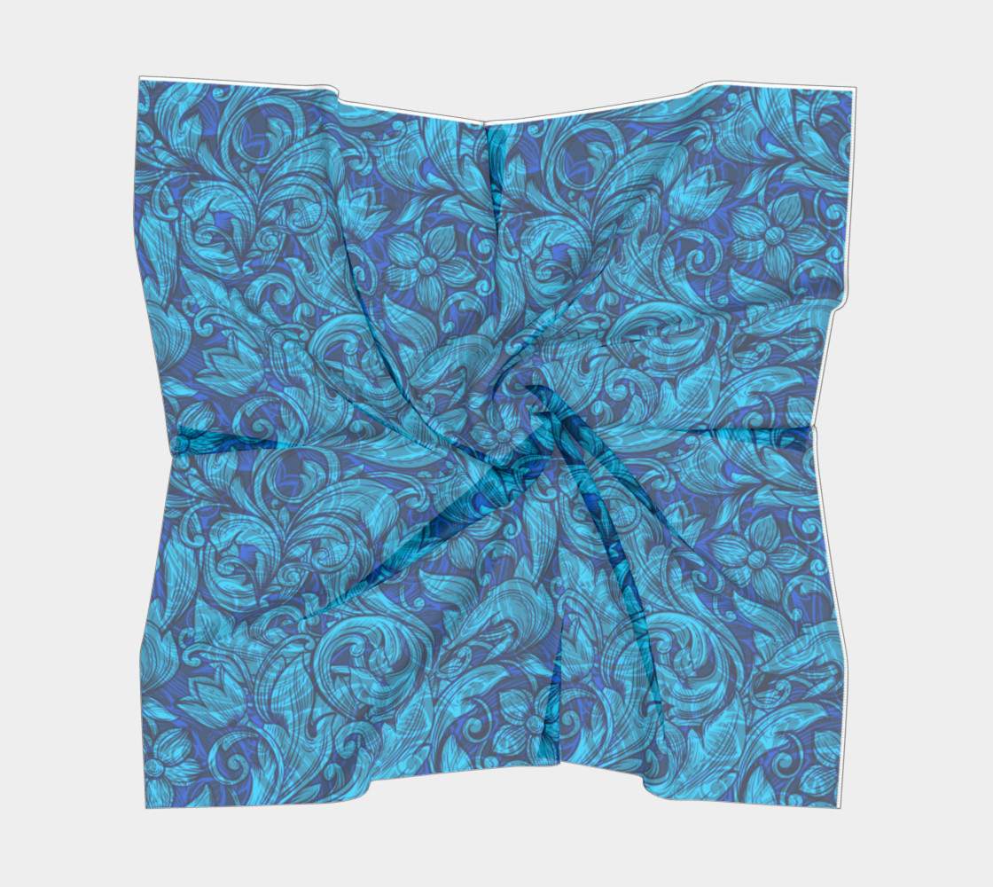 Bright Blue Leaves preview #5