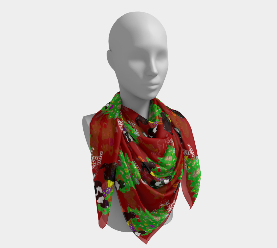 Newfy Christmas Scarf preview #4