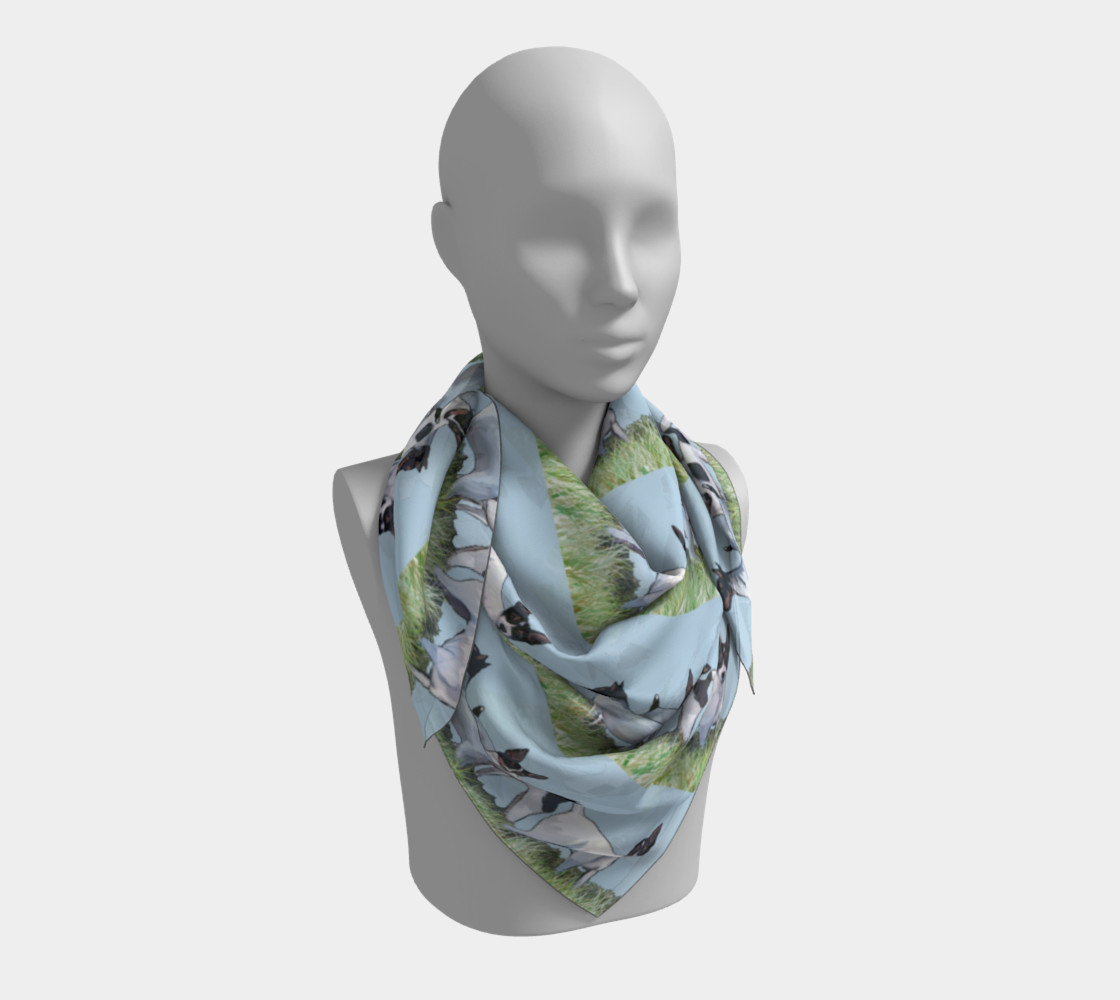 Aperçu de Toy Fox Terriers Silk Scarf #3