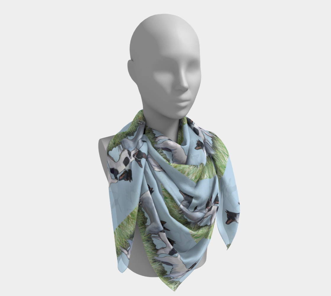 Aperçu de Toy Fox Terriers Silk Scarf #4