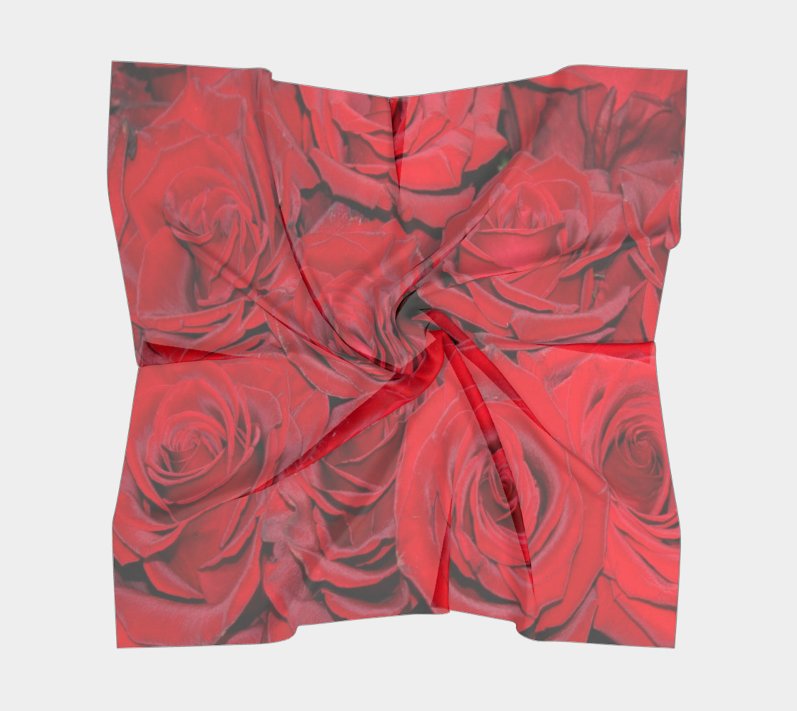 Romantic Red Roses Floral Design preview #5