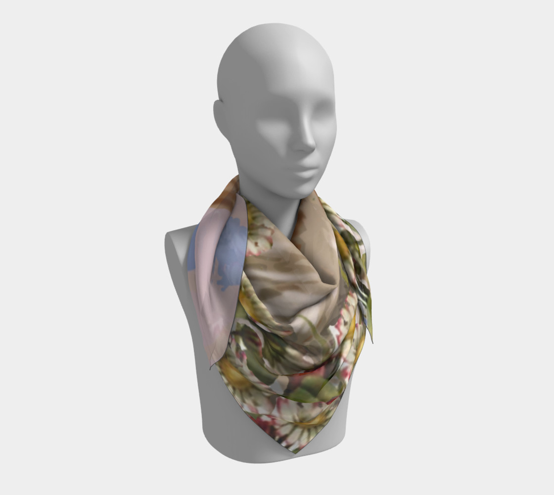 Large Cavalier scarf 3D preview