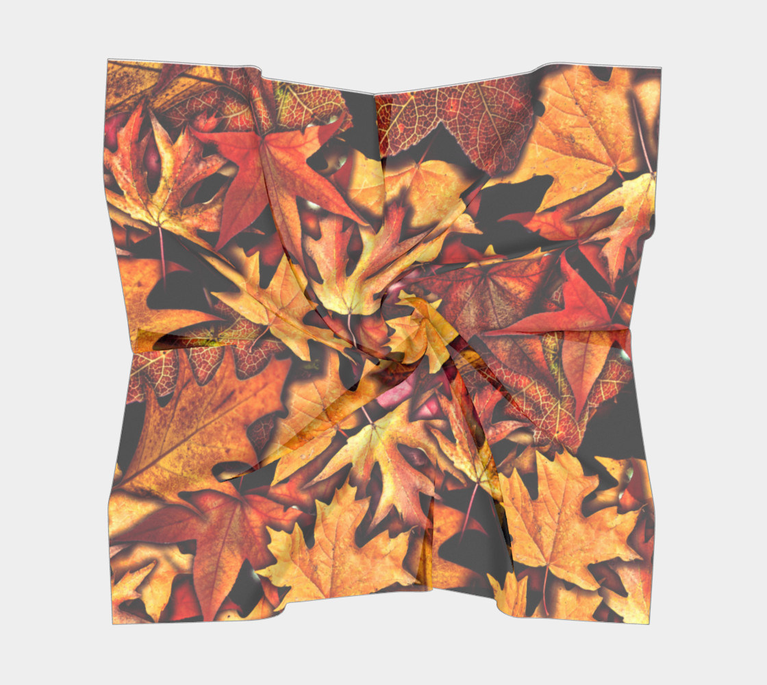 Aperçu de Fall Leaves Scarf #5