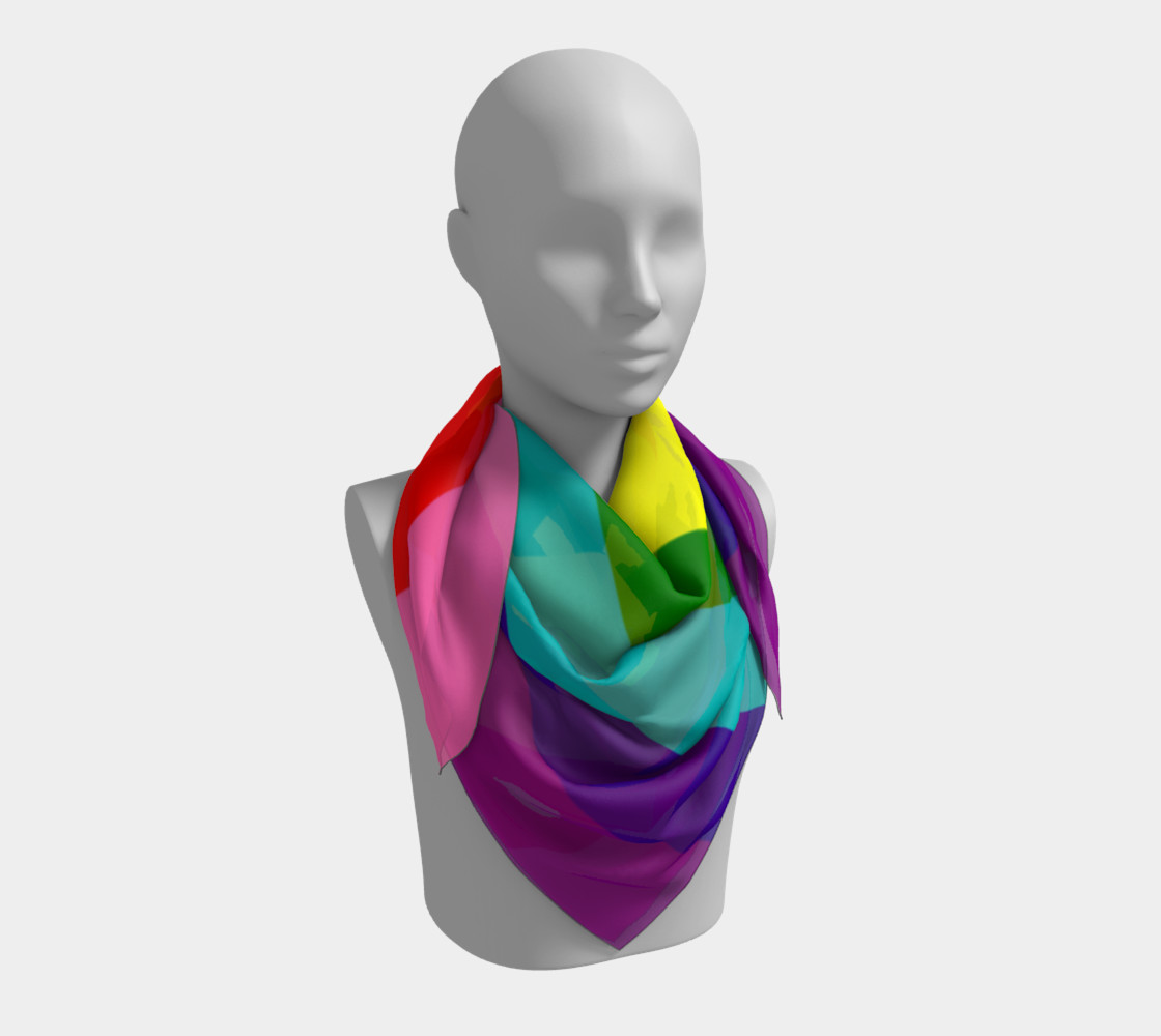 Rainbow Flag Original 8 Stripes Pattern LGBT Pride preview #3