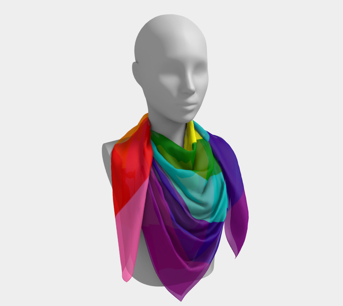 Rainbow Flag Original 8 Stripes Pattern LGBT Pride preview #4
