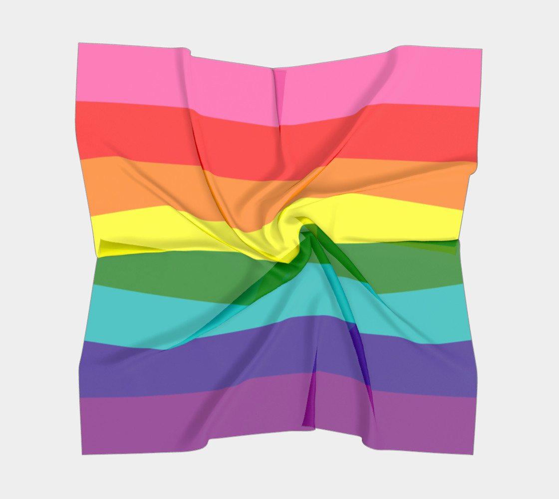 Rainbow Flag Original 8 Stripes Pattern LGBT Pride preview #5