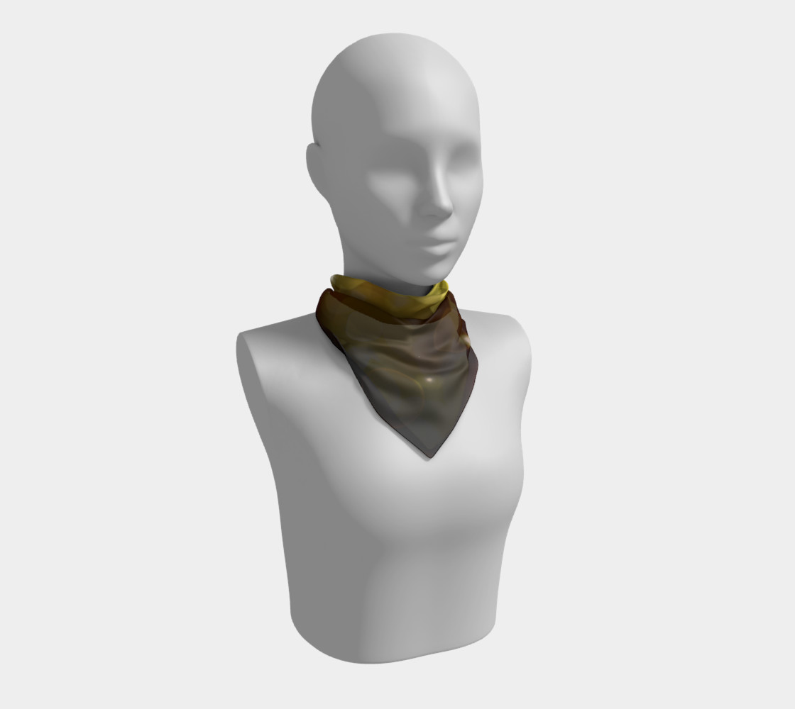 Golden bokeh skarf preview #1
