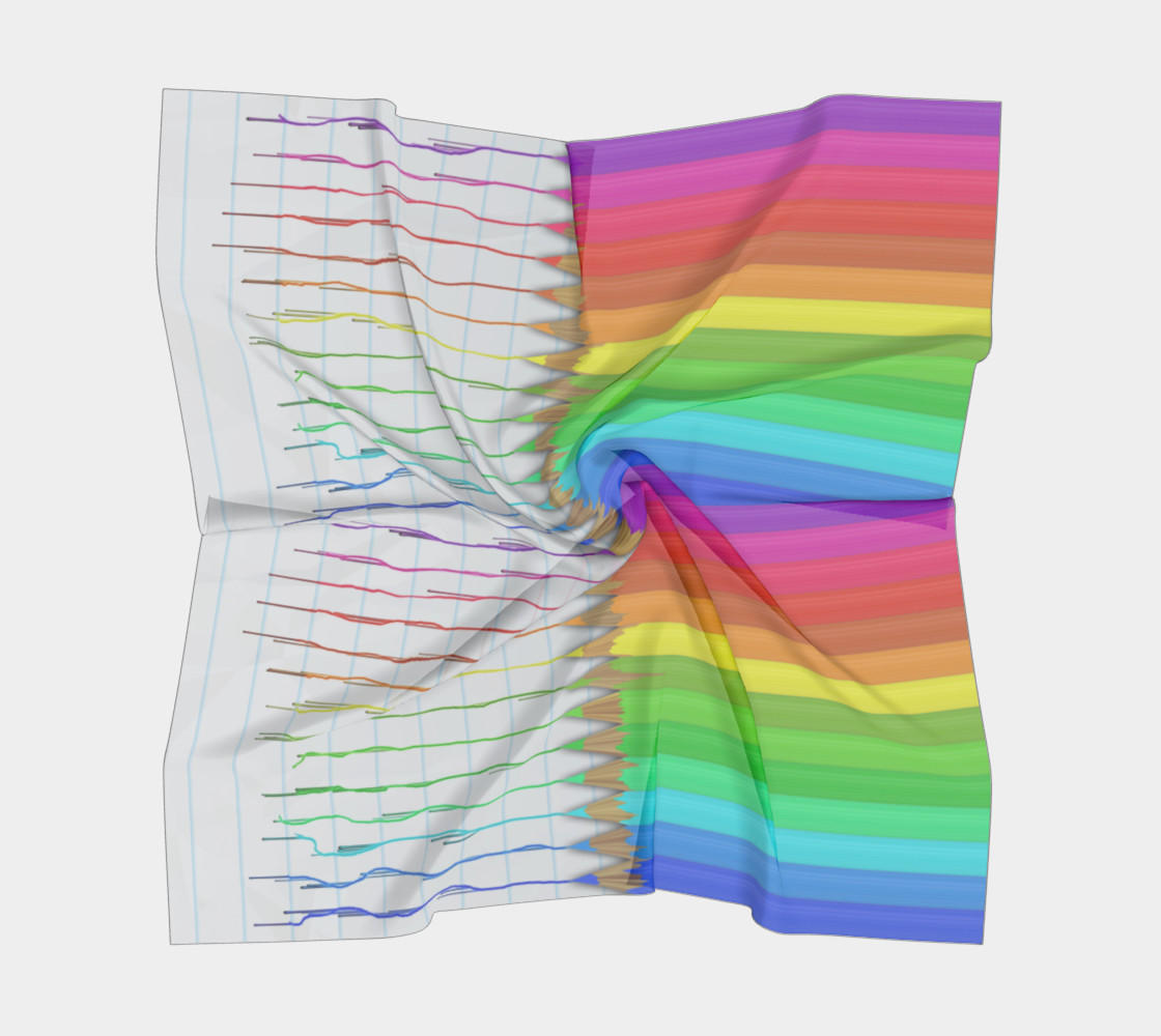 Melting Rainbow Pencils preview #5