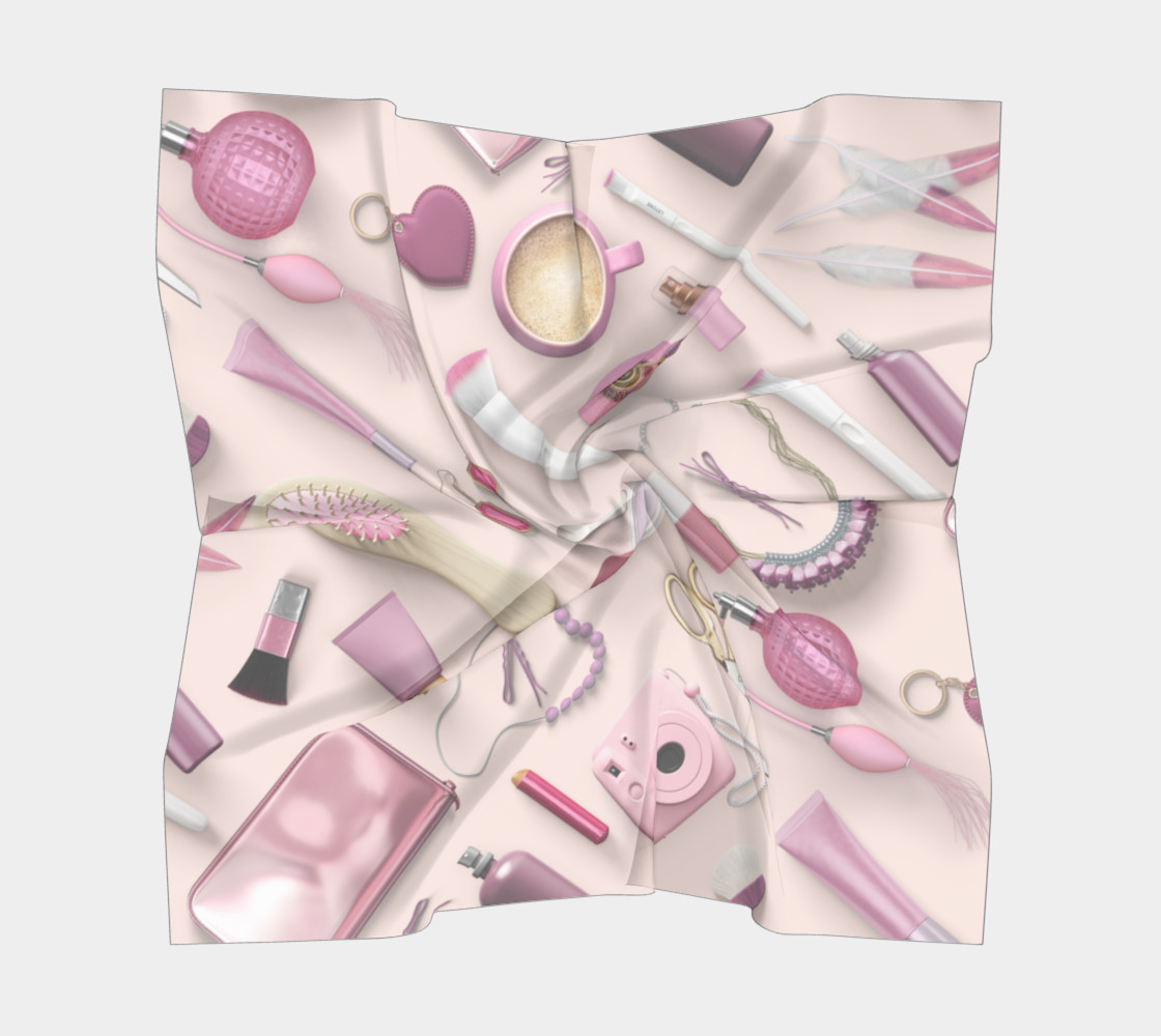Pink Vanity Table preview #5