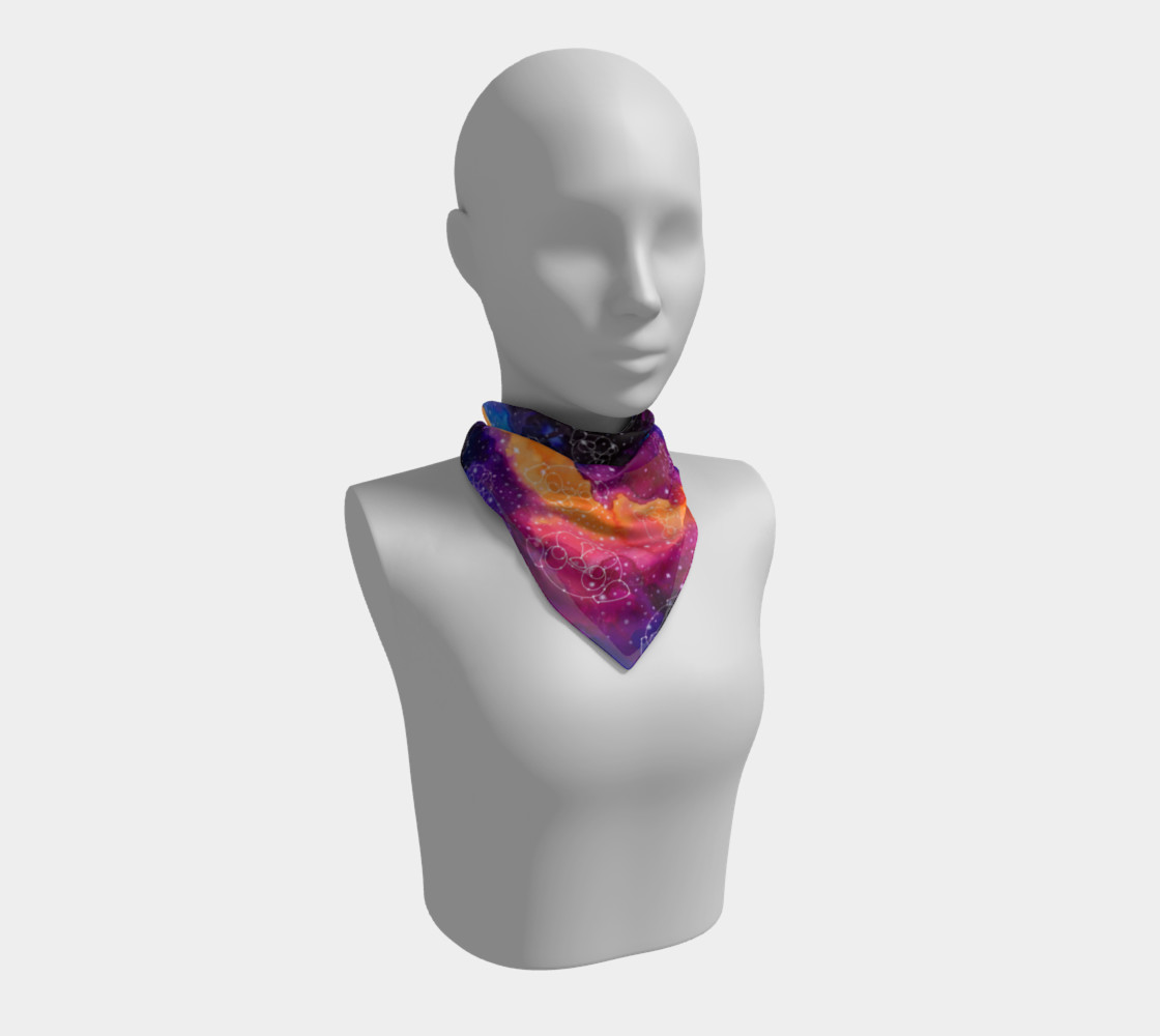 Pug Constellations Pink Purple Orange preview #1
