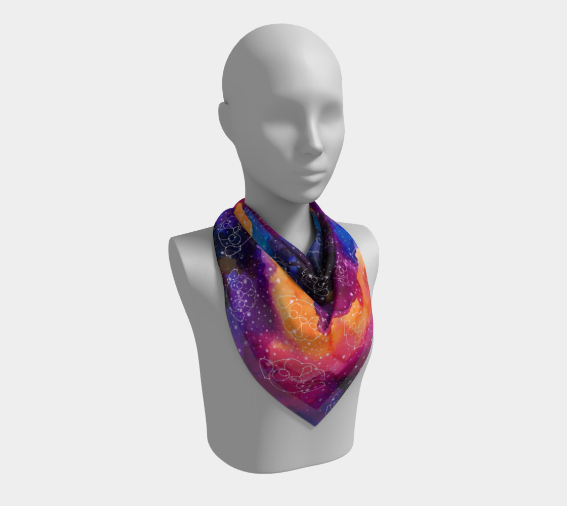 Pug Constellations Pink Purple Orange preview #2