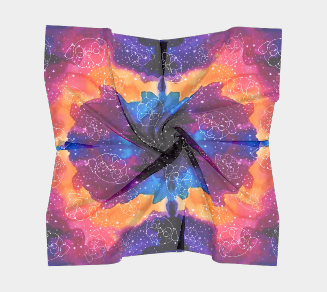 Pug Constellations Pink Purple Orange preview #5