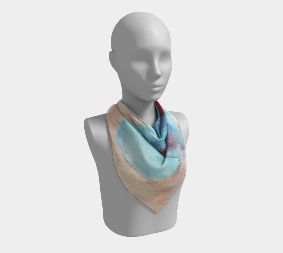 Flowers of Another Kind Square Scarf preview #2