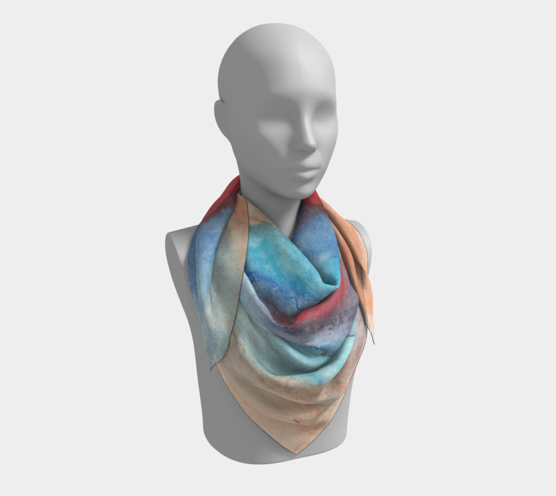 Flowers of Another Kind Square Scarf preview #3