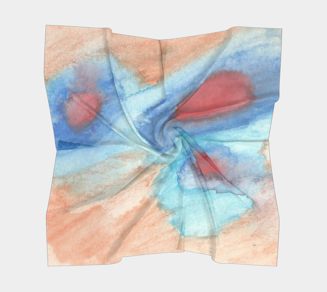 Flowers of Another Kind Square Scarf preview #5
