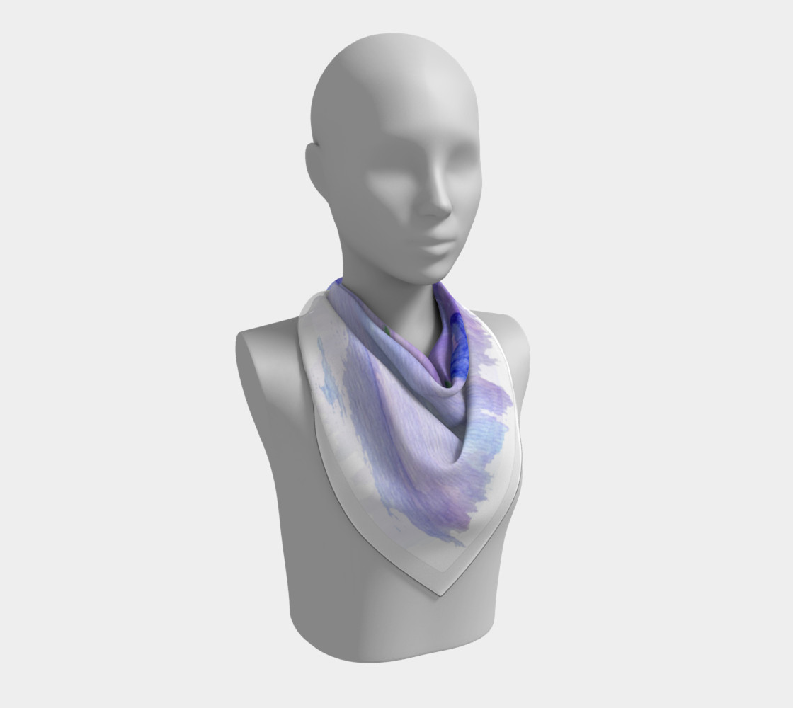 Mum Flower Square Scarf preview #2