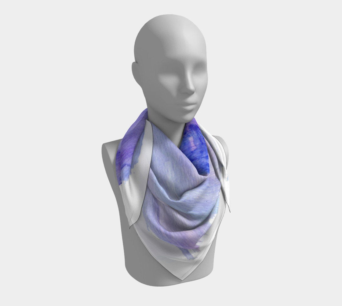 Mum Flower Square Scarf preview #3