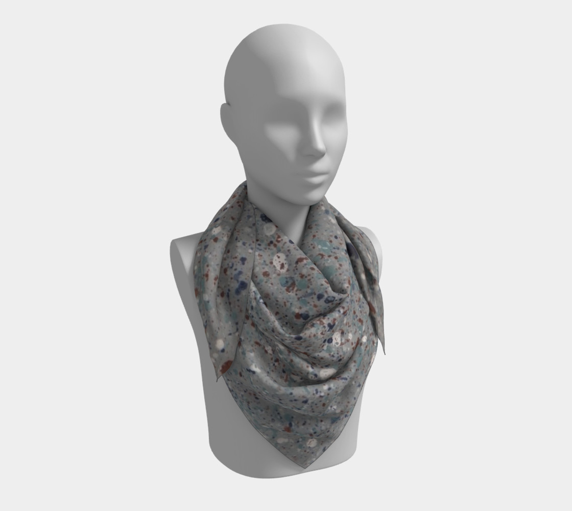 Aperçu de Abyssal Blizzard Square Scarf #3