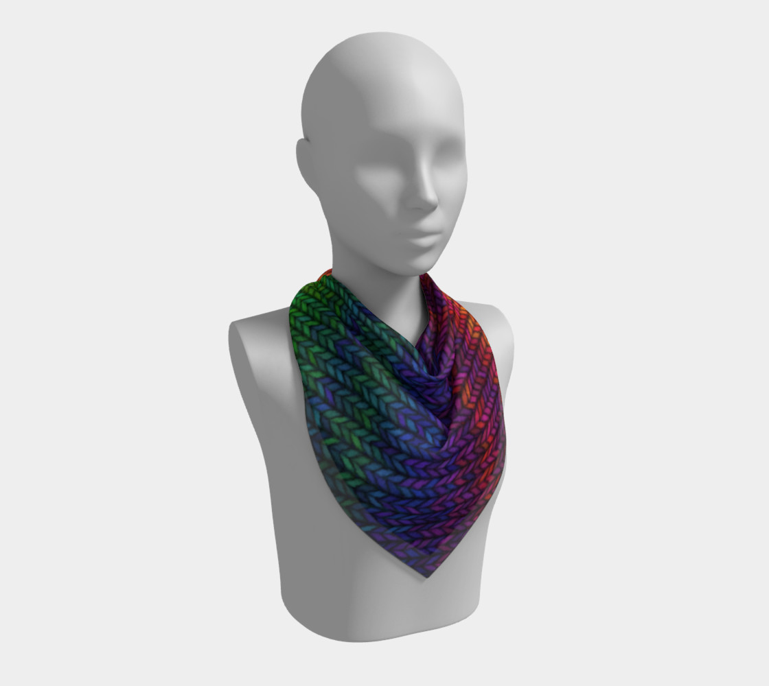 Aperçu de Rainbow Knit Photo #2