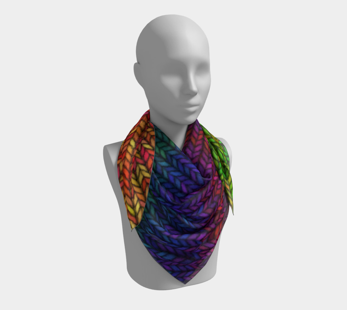 Aperçu de Rainbow Knit Photo #3
