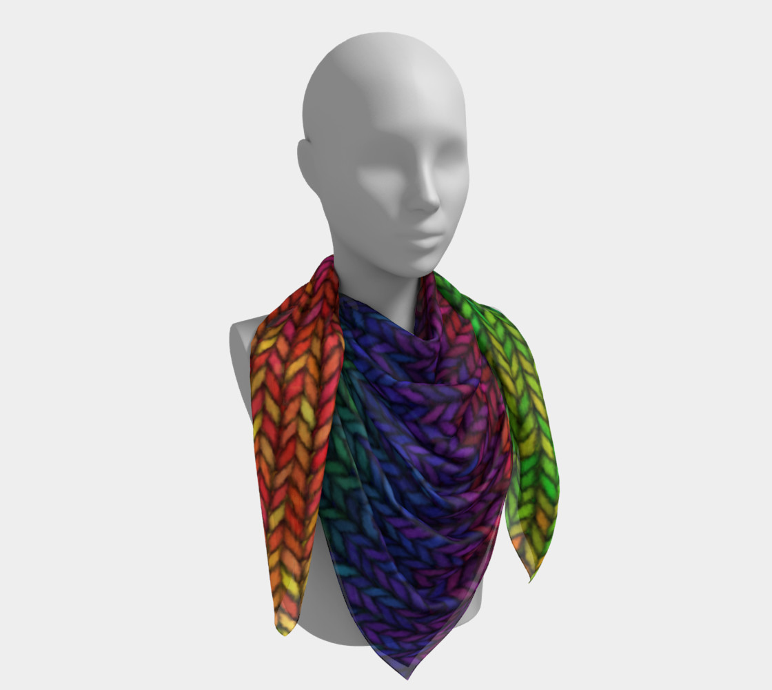 Aperçu de Rainbow Knit Photo #4
