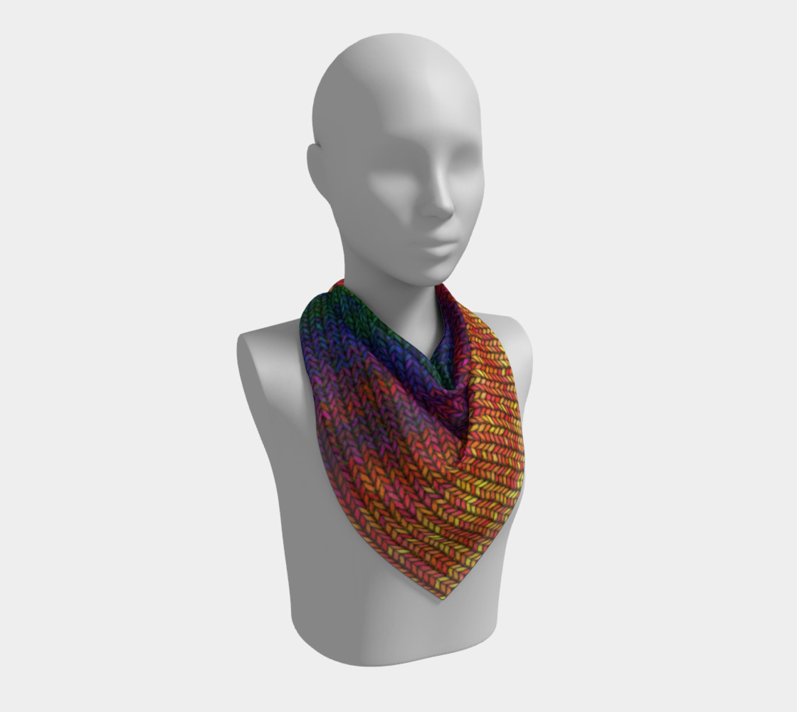 Rainbow Knit Photo preview #2
