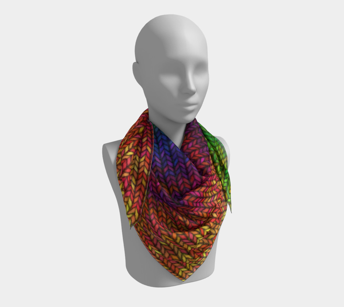 Rainbow Knit Photo preview #3