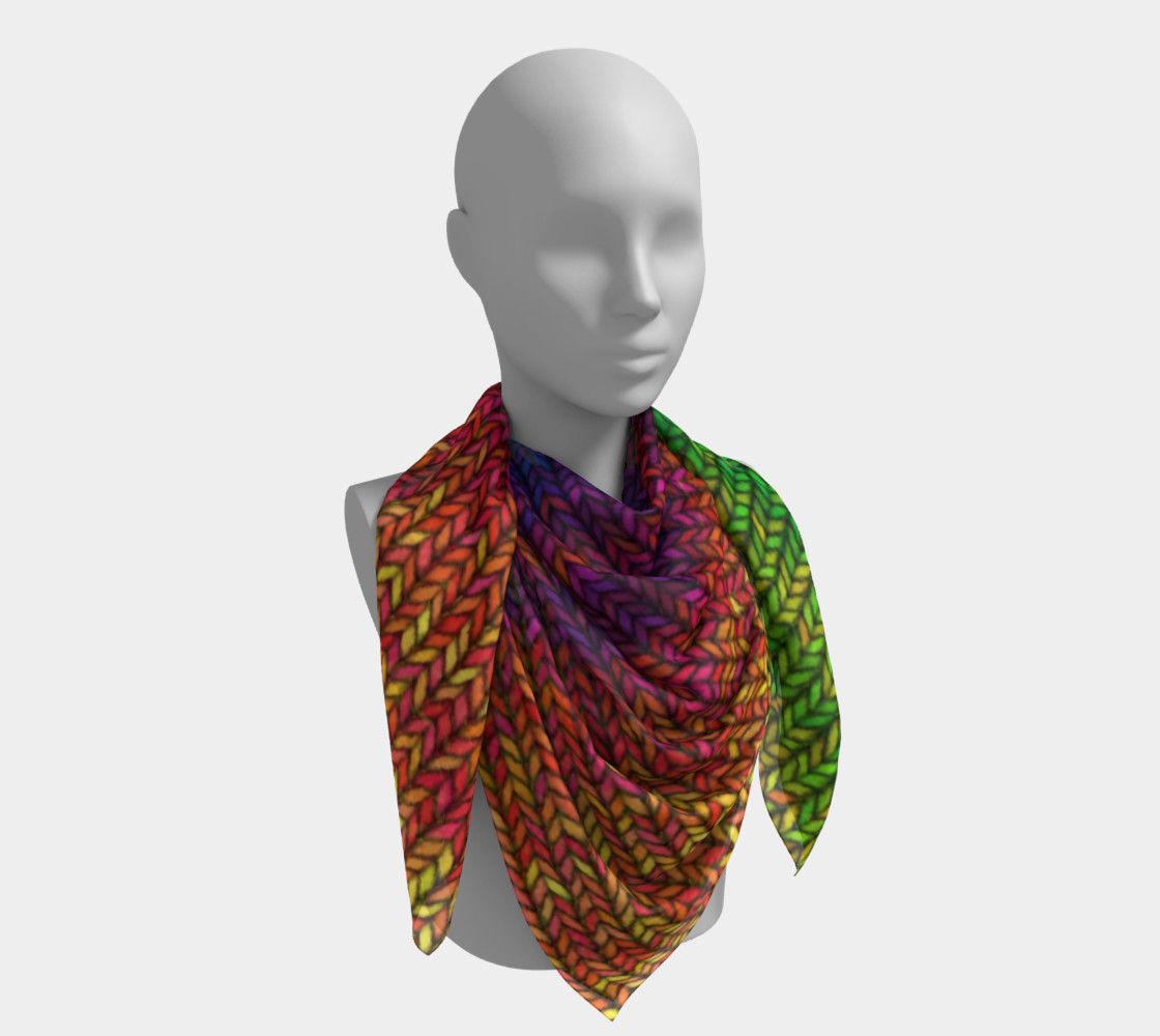 Rainbow Knit Photo preview #4