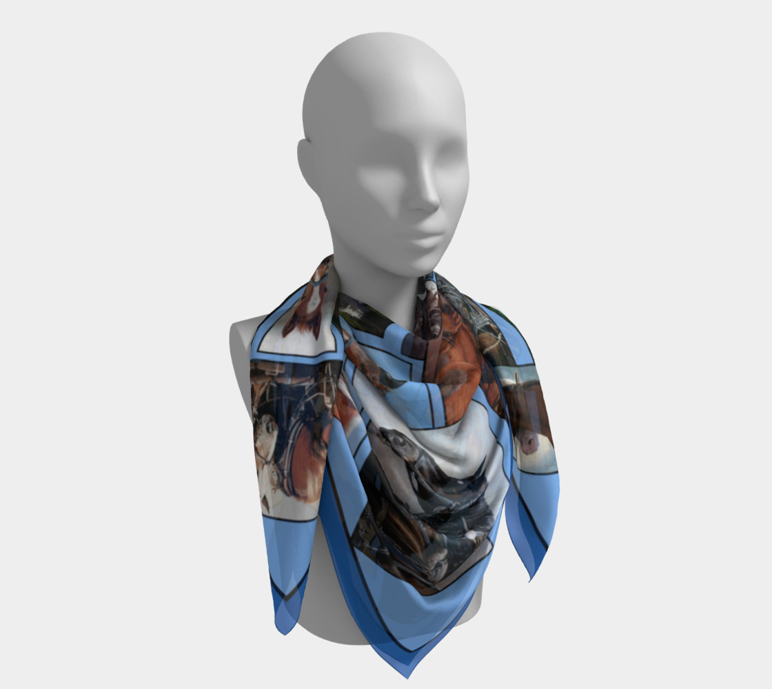 26 Horses Blue preview #4