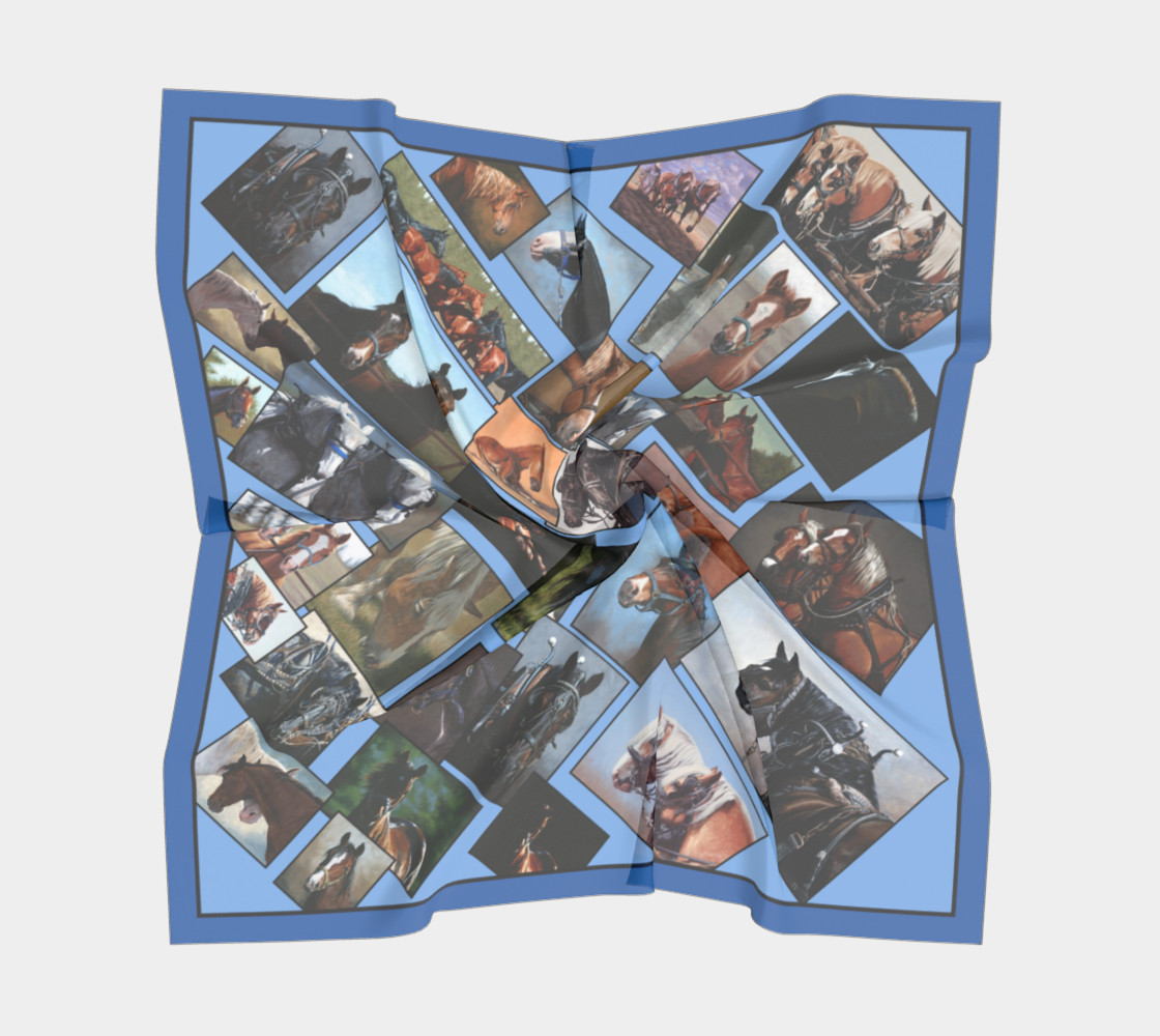 26 Horses Blue preview #5