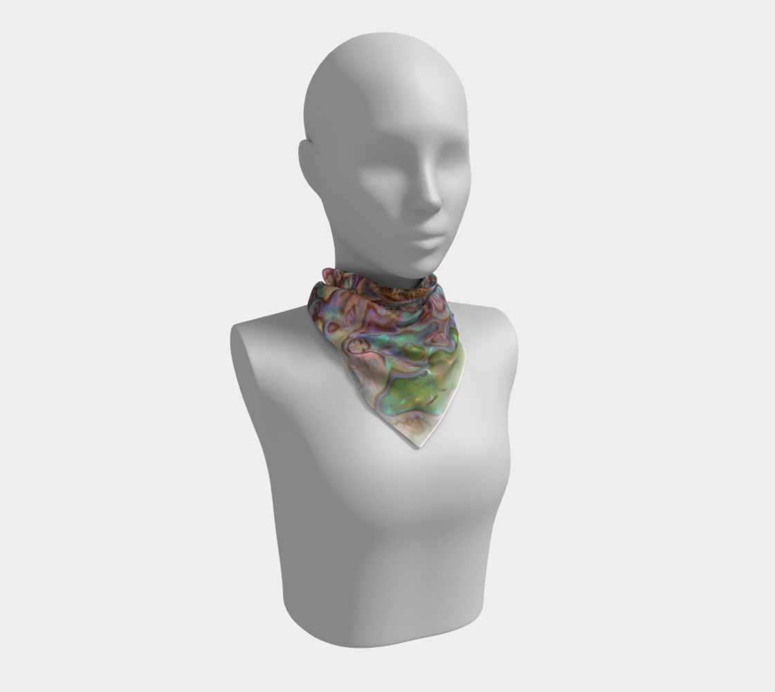 Sea Opal Silk Scarf preview #1