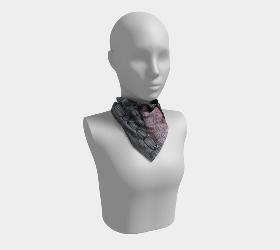 Layers of Time Big Square Scarf preview #1