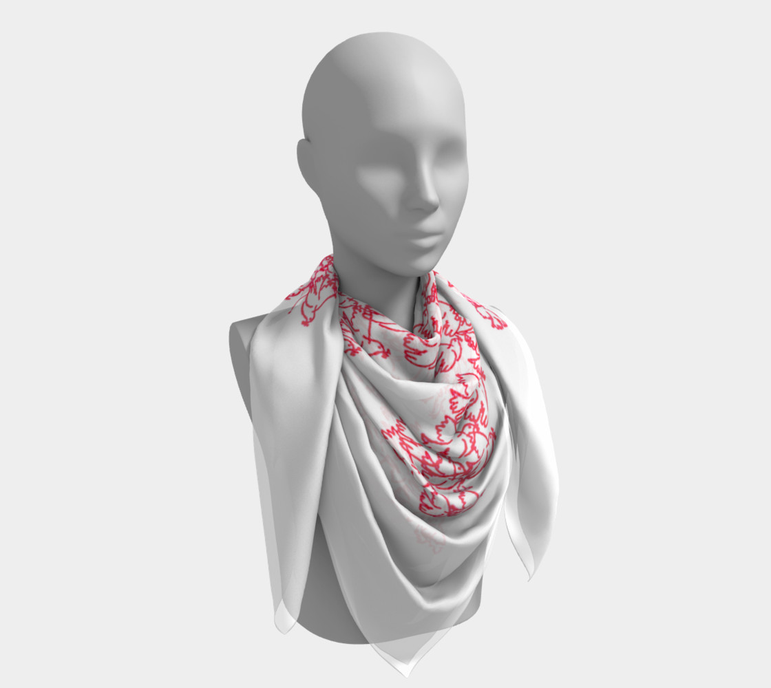 Swastika with Birds of Peace Symbol Big Scarf preview #4