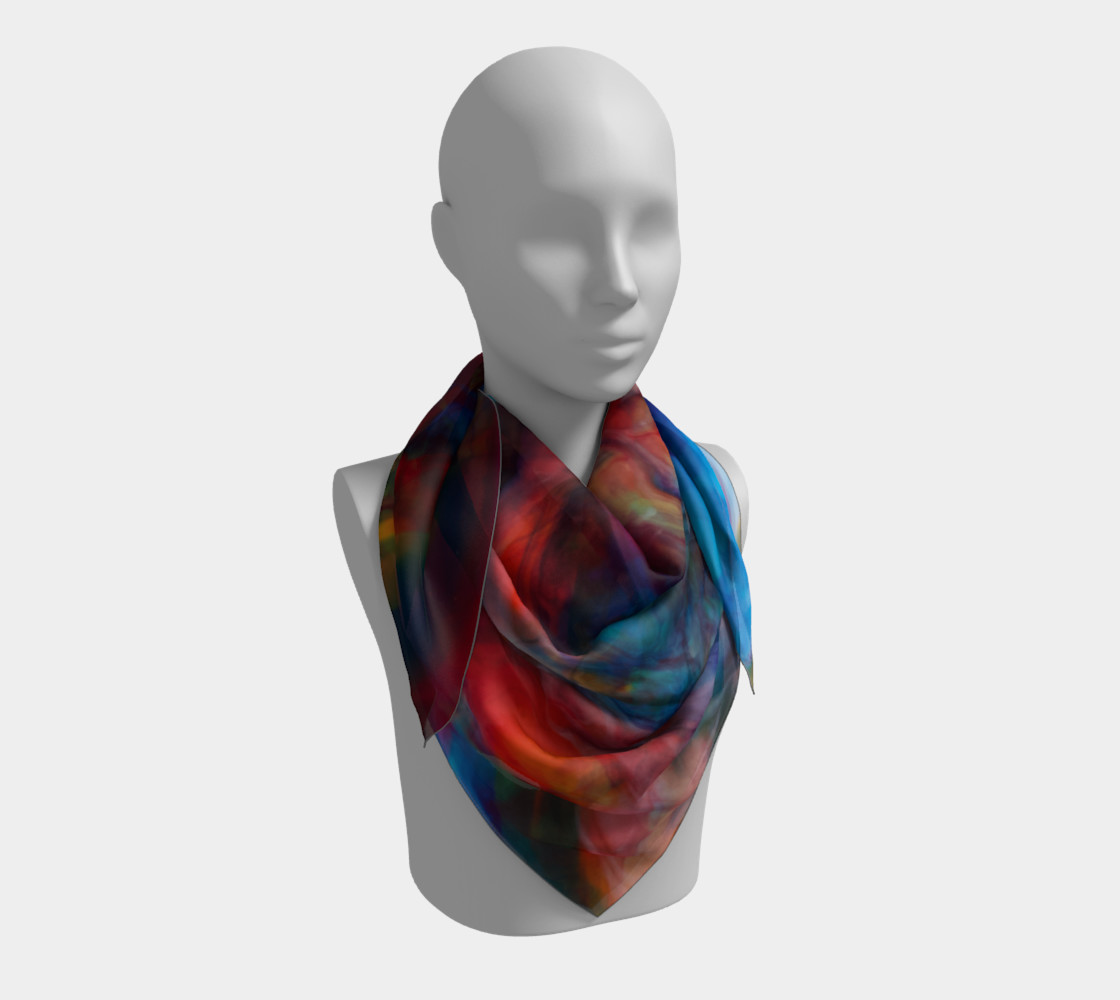 The Creation small square scarf 3D preview