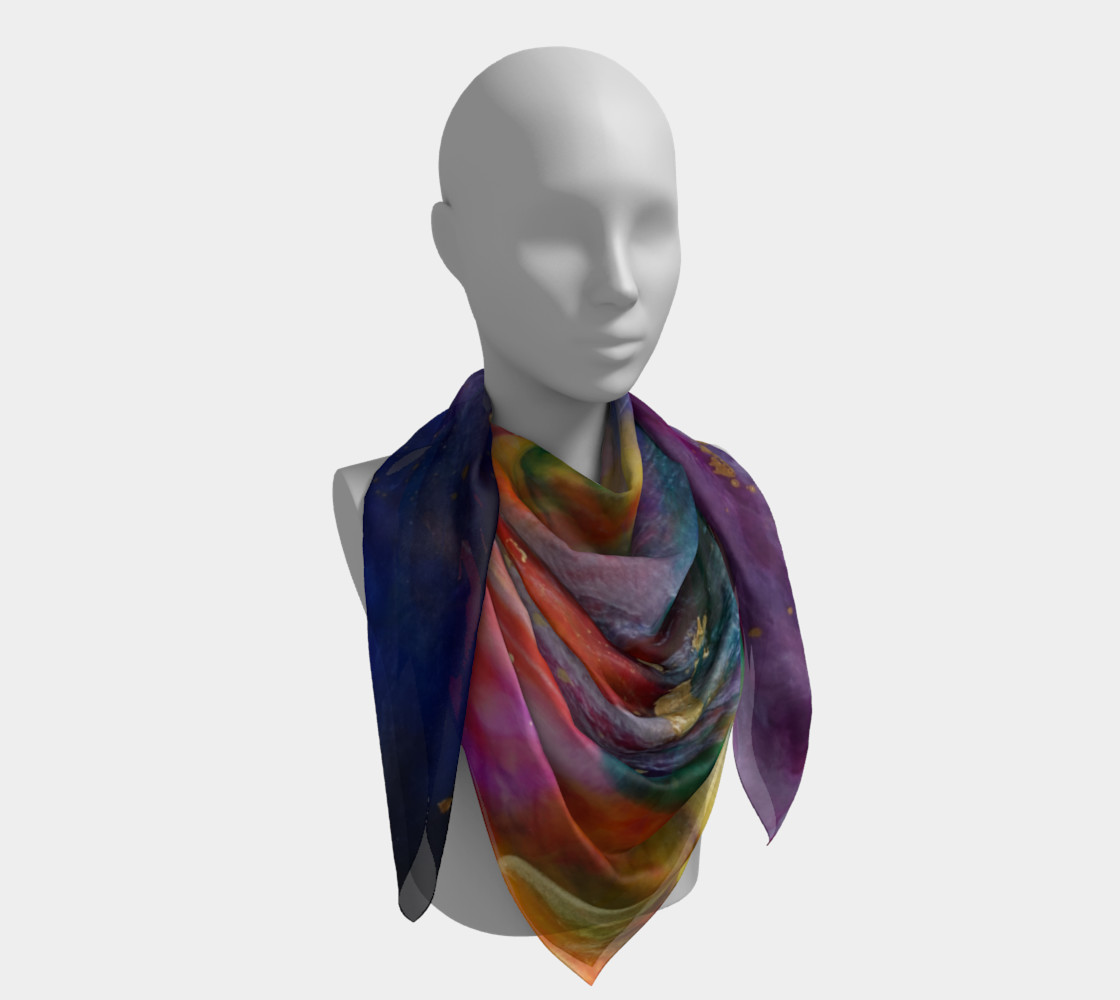 Colours of the Heart #1 small scarf preview #4