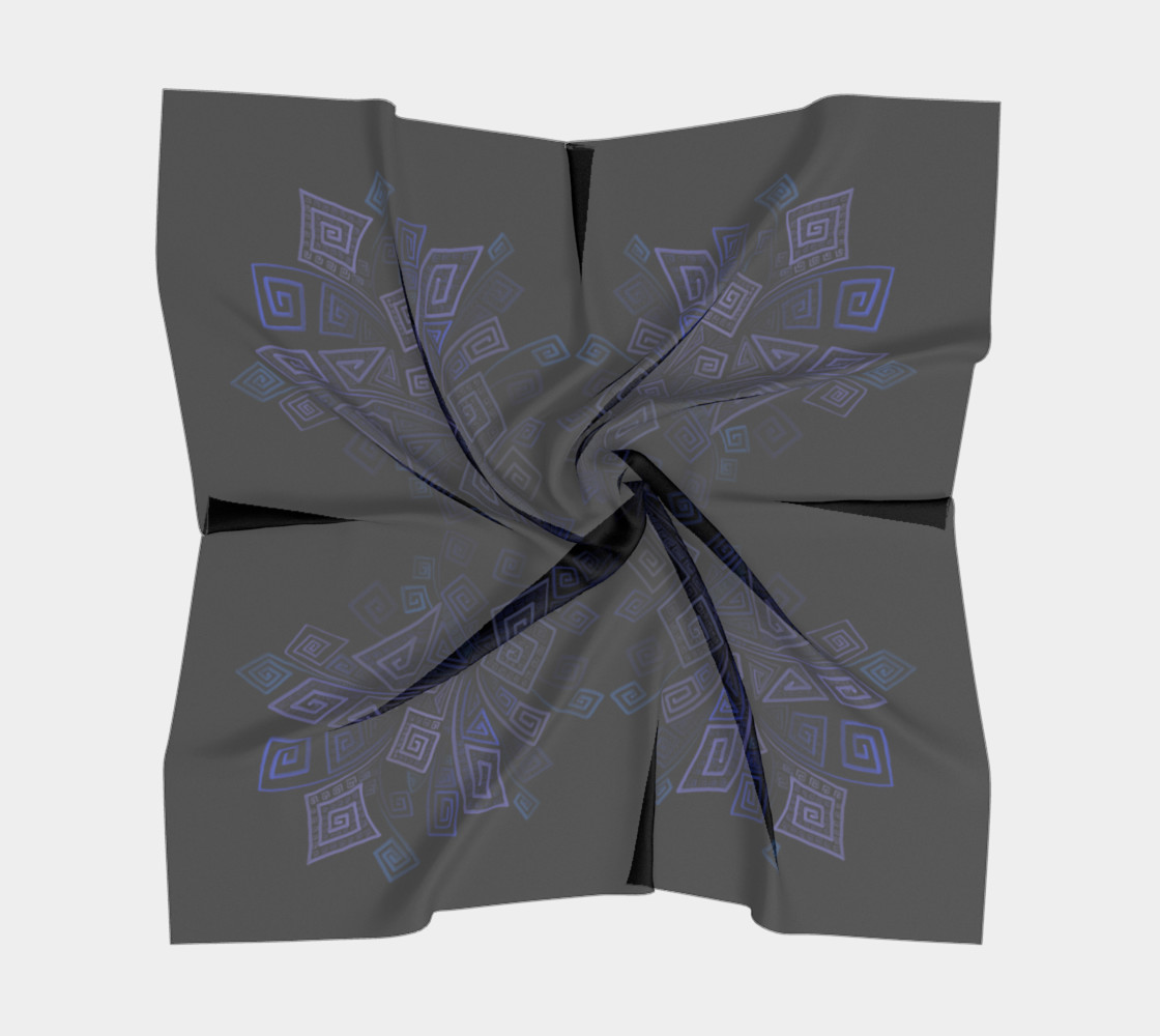 Aperçu de Blue 3D Square pattern #5