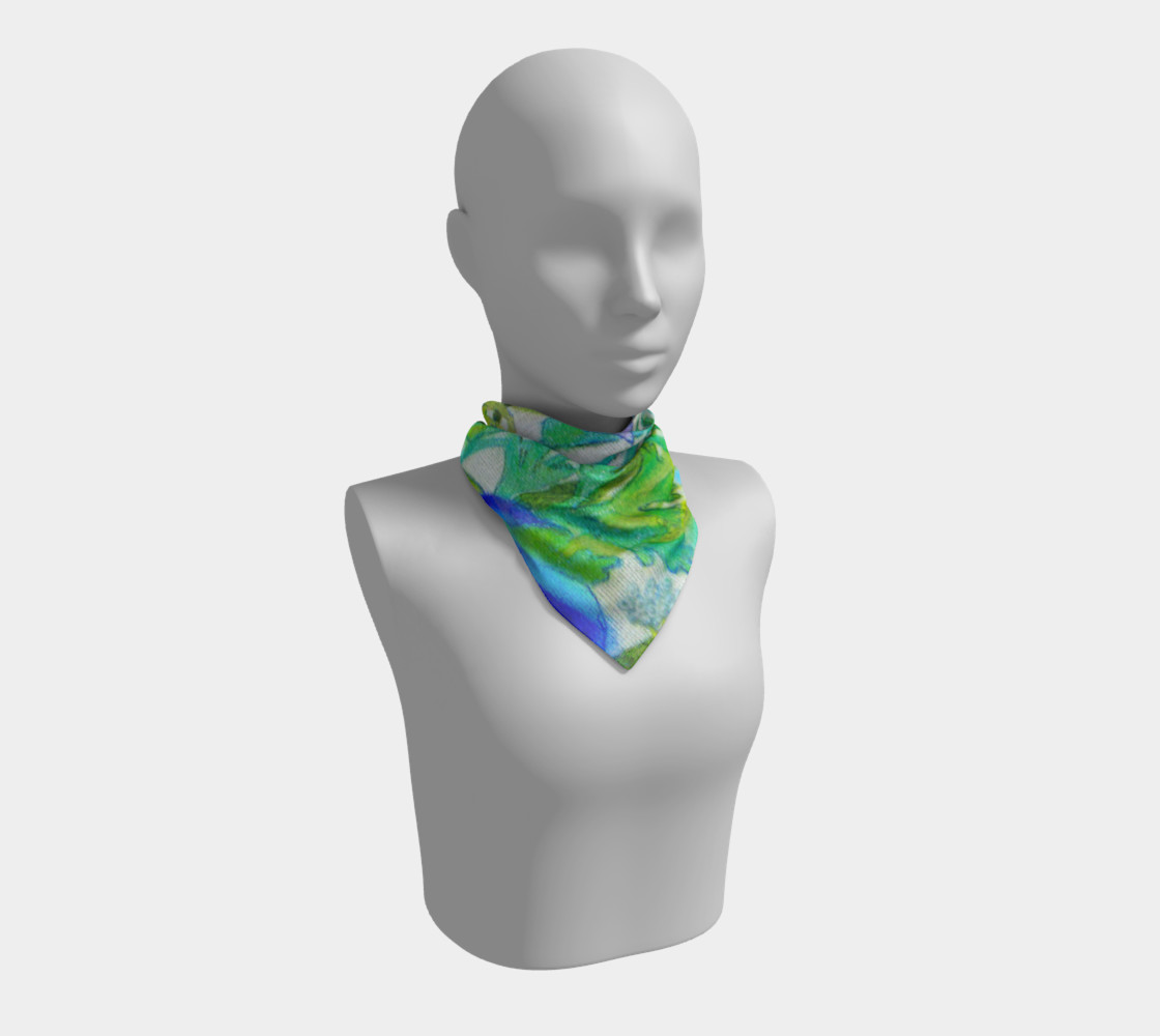 Petit Blu Square Scarf preview #1
