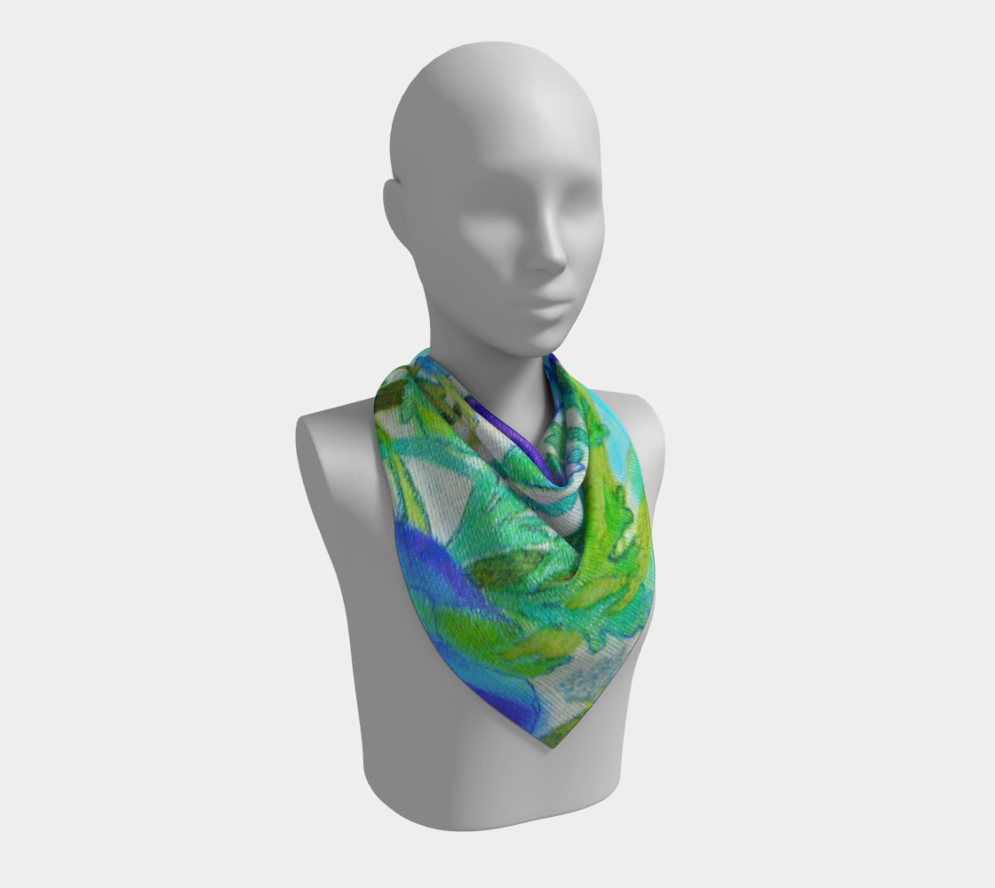 Petit Blu Square Scarf preview #2